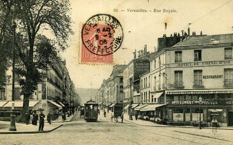 Versailles - Rue Royale. Royer, Nancy
