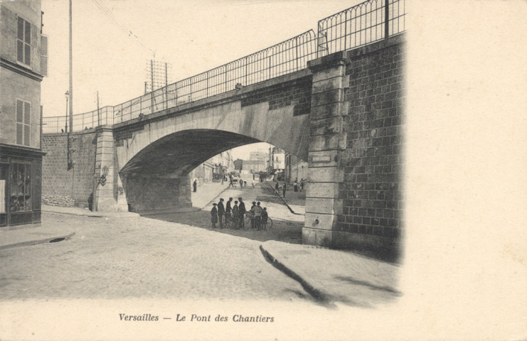 Versailles - Le Pont des Chantiers. A. Bourdier, impr.-édit., Versailles