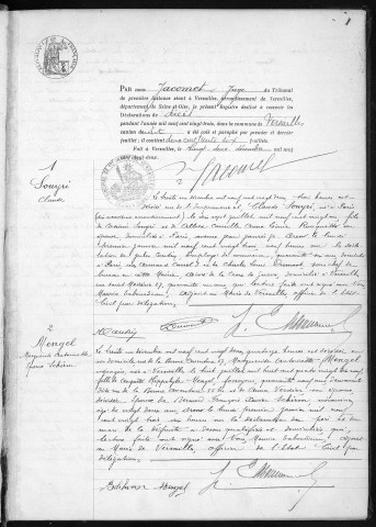 Registre des décès (1923). Table alphabétique.