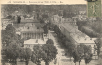 Versailles - Panorama pris de l'Hôtel de Ville. Lévy Fils et Cie, Paris