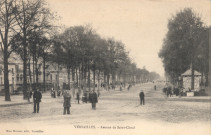 Versailles - Avenue de Saint-Cloud. Mme Moreau, édit., Versailles