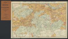 Carte des bois de Meudon et de Fausses-Reposes.