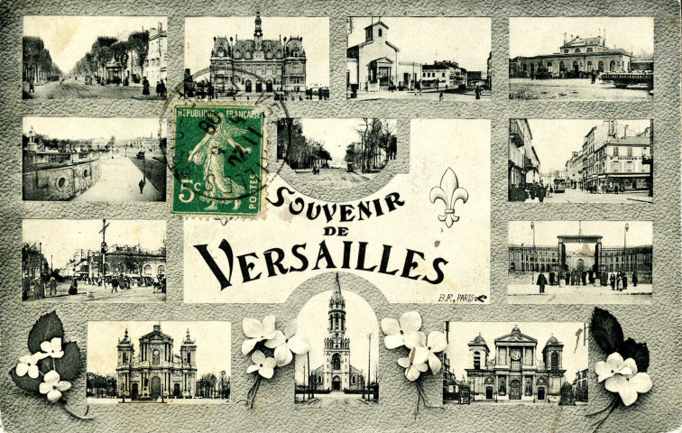 Souvenir de Versailles. B.F., Paris