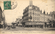 Versailles - Rue Duplessis, prise de l'Avenue de Saint-Cloud. E.L.D.