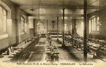 Petit Séminaire N.-D. du Granchamp - Versailles - Le Réfectoire. Éditions J.David - E.Vallois, 99, rue de Rennes, Paris