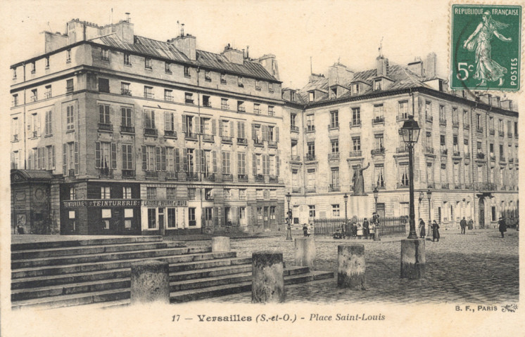 Versailles (S.-et-O.) - Place Saint-Louis. B. F., Paris
