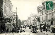 Versailles - La rue de la Paroisse. L.L.