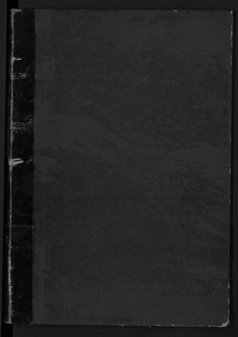 Registre des décès (1854). Table alphabétique.