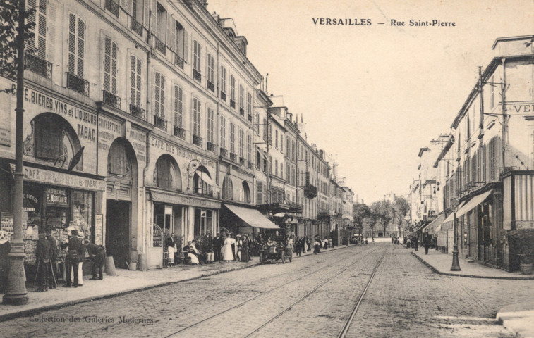 Versailles - Rue Saint-Pierre. Collection des Galeries Modernes